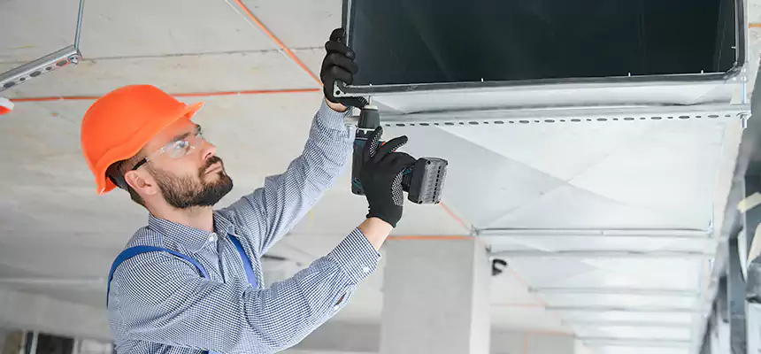 Roof Cap & Exterior Hood Lint Buildup Removal – Manassas